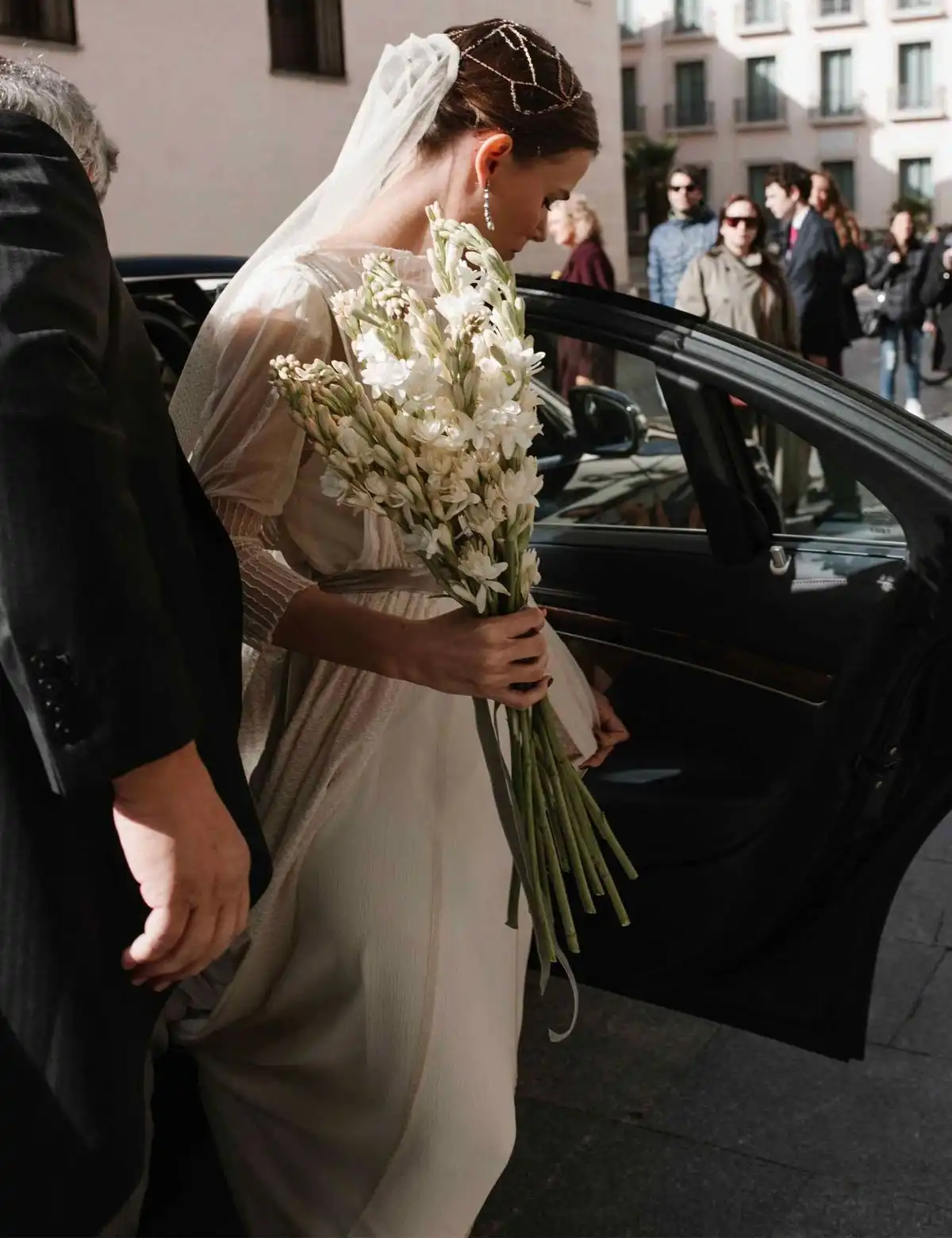 Decoración de ceremonia en bosque