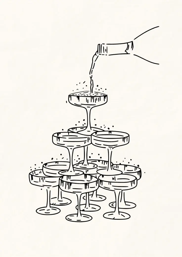 Decoración de ceremonia en bosque